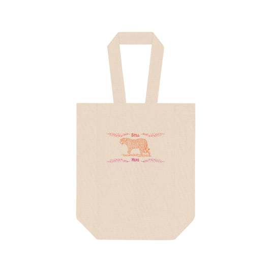 Still Here Jaguar | Double Wine Tote | Lesbian