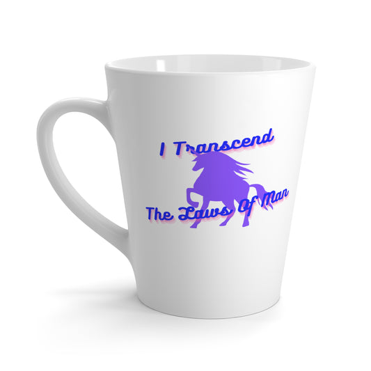 Transcendence Unicorn | Latte Mug | Bi