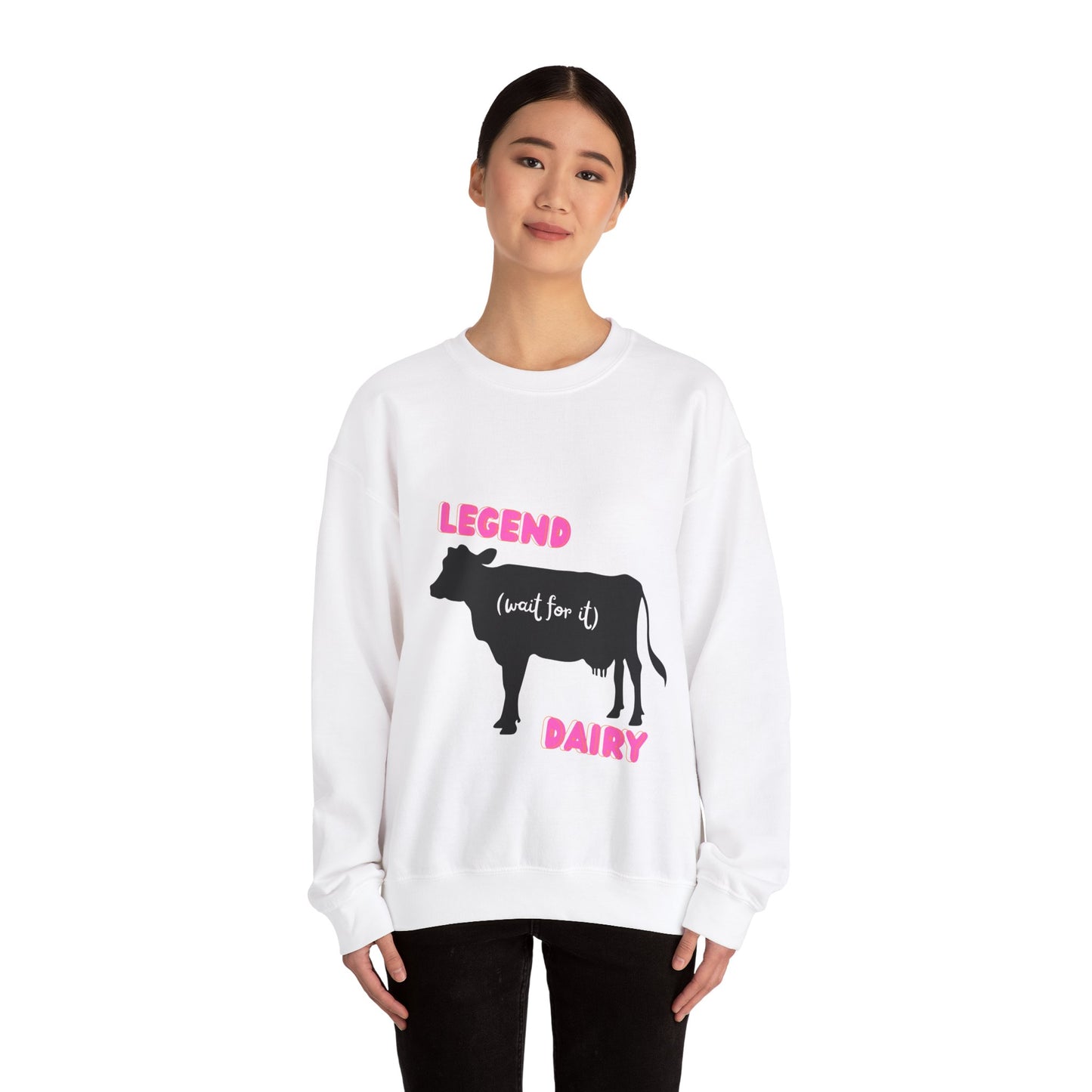 Legendairy Cow | Cotton Sweatshirt | Bi