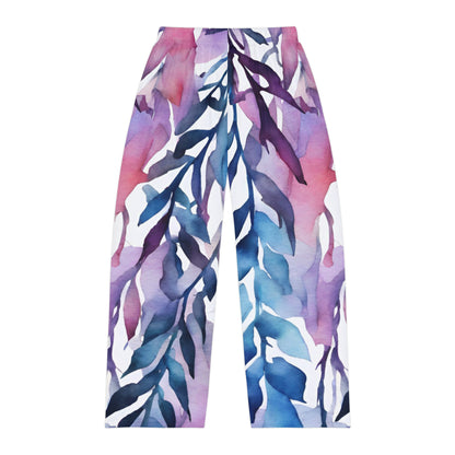 Watercolor Vines | Pajama Pant | Bi