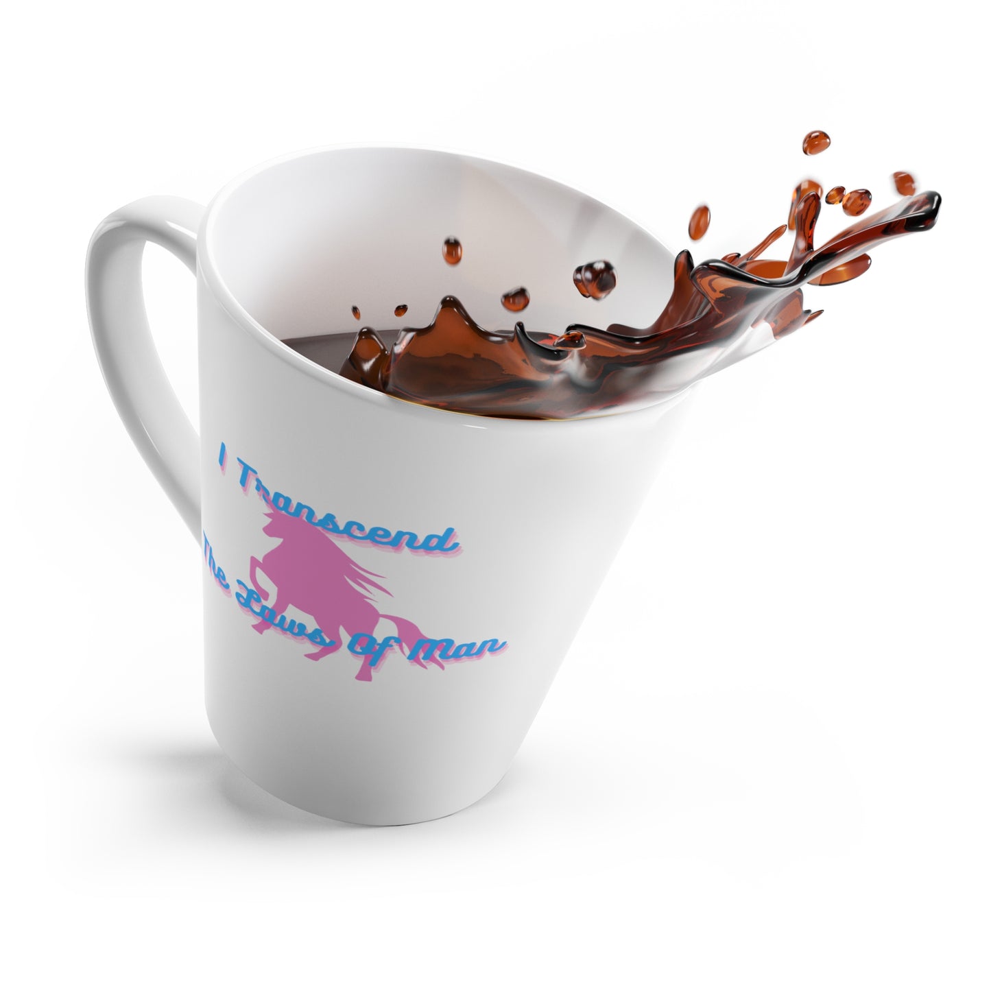 Transcendence Unicorn | Latte Mug | Trans