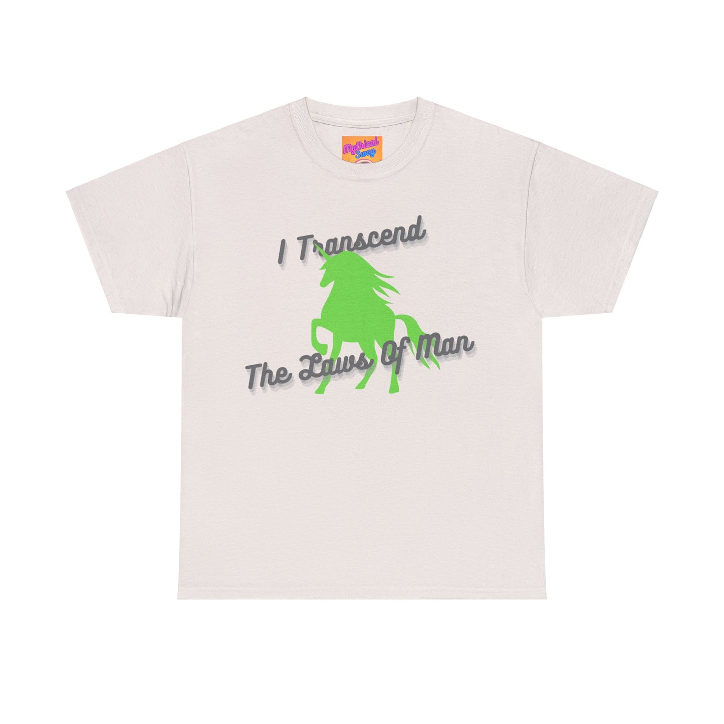 Transcendence Unicorn | Heavy Cotton Tee | Aro