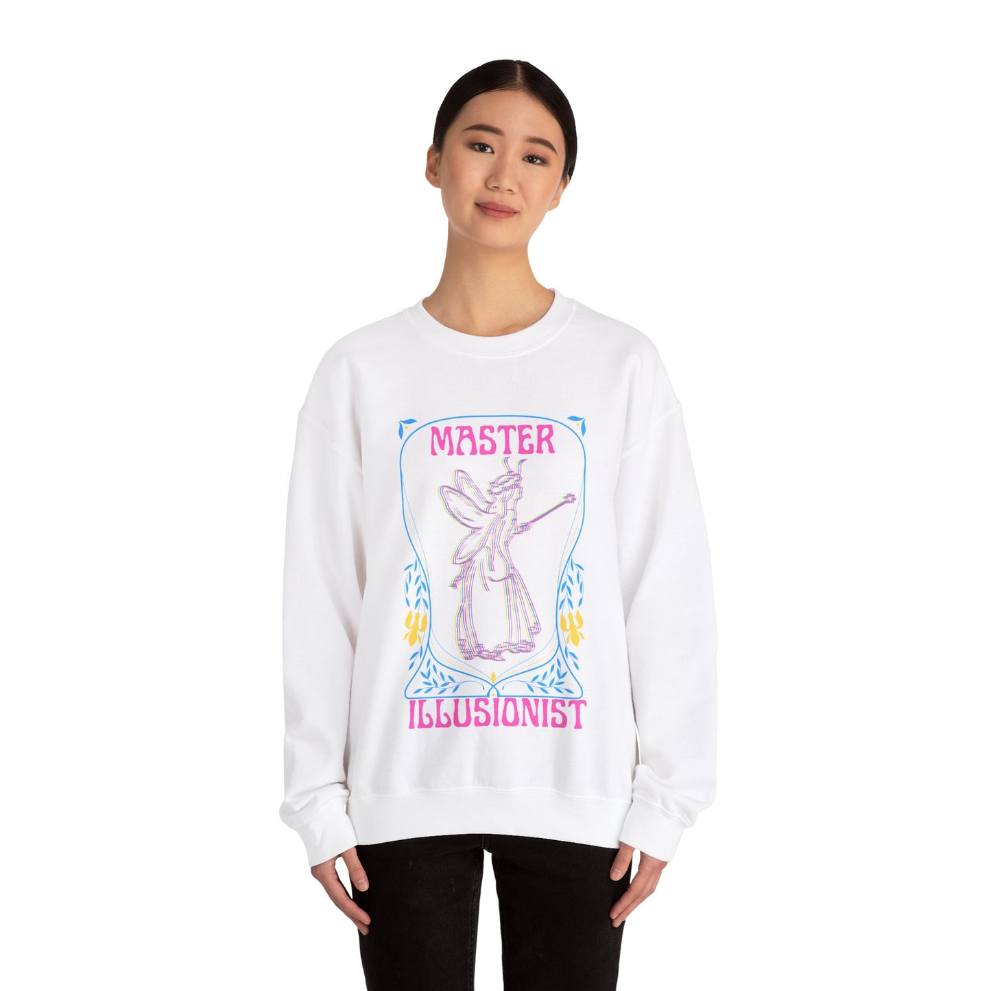 Master Illusionist Faerie | Cotton Sweatshirt | Pan