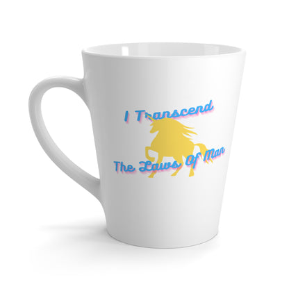 Transcendence Unicorn | Latte Mug | Pan