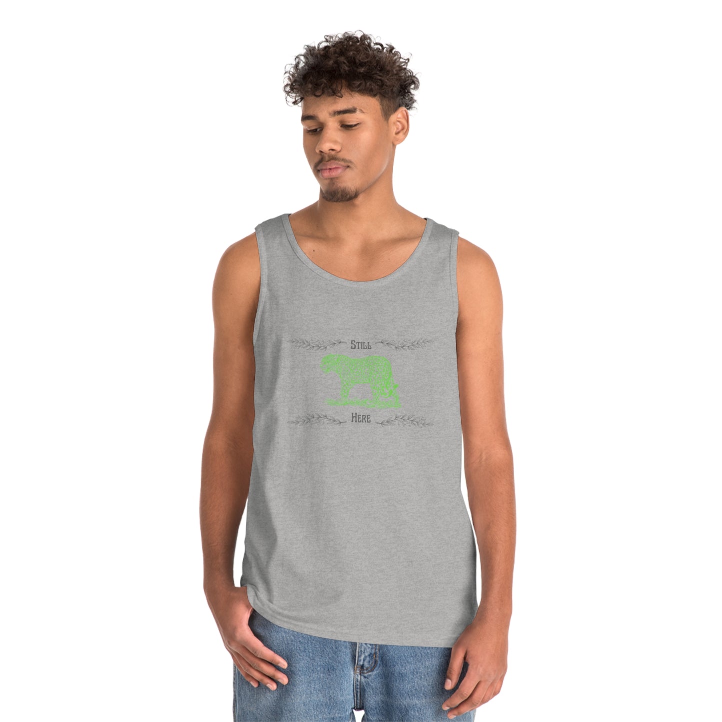 Still Here Jaguar | Cotton Tank | Aro