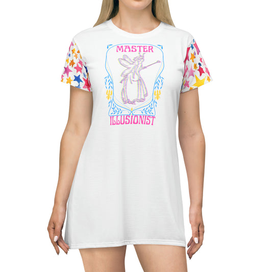 Master Illusionist Faerie | T-Shirt Dress | Pan