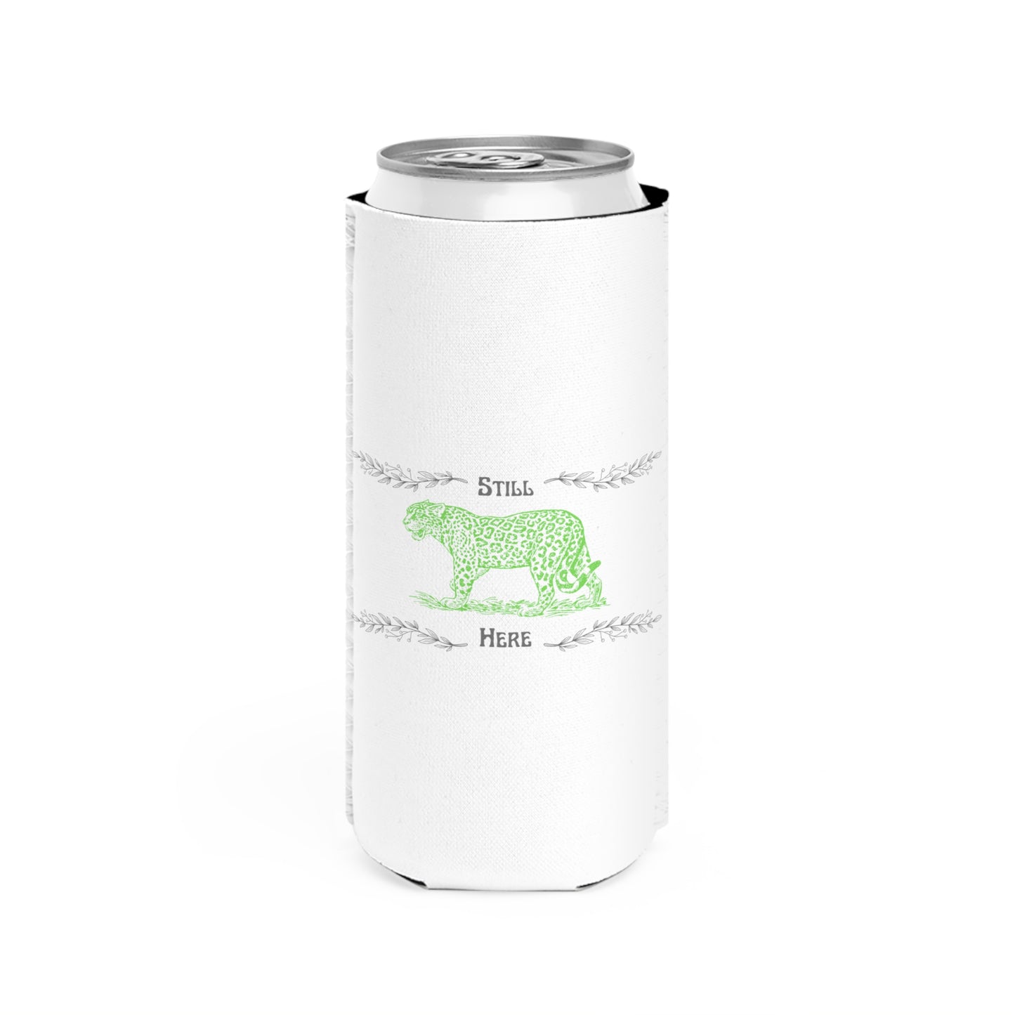 Still Here Jaguar | Slim Can Coozie | Aro