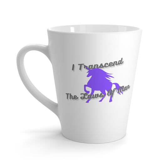 Transcendence Unicorn | Latte Mug | Ace