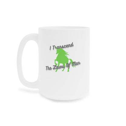 Transcendence Unicorn | Latte Mug | Aro