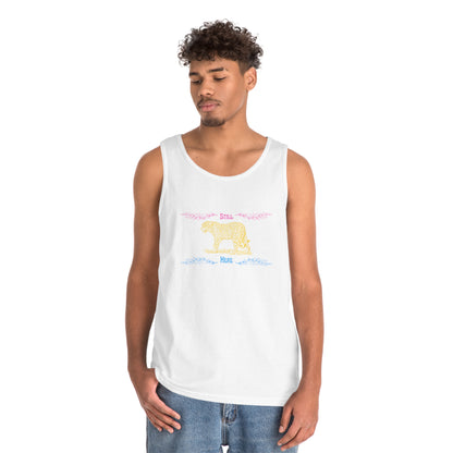 Still Here Jaguar | Cotton Tank | Pan