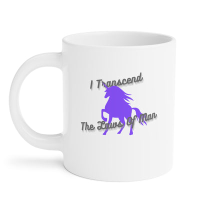 Transcendence Unicorn | Latte Mug | Ace