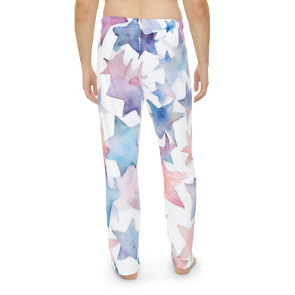 Watercolor Stars | Pajama Pant | Trans