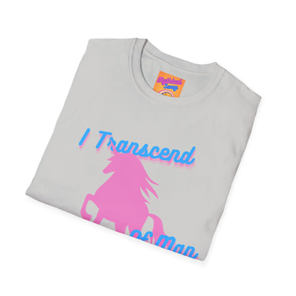 Transcendence Unicorn |  Softstyle Tee | Trans