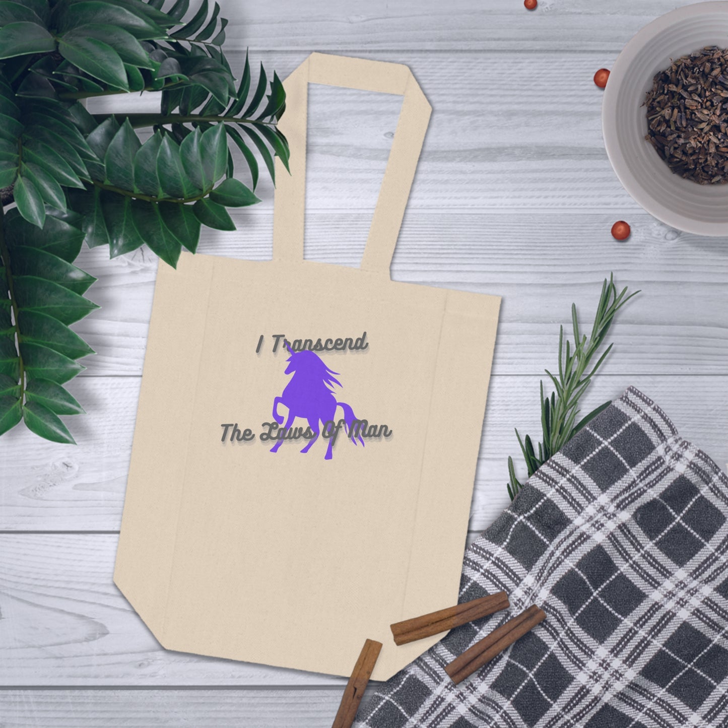 Transcendence Unicorn | Double Wine Tote | Ace