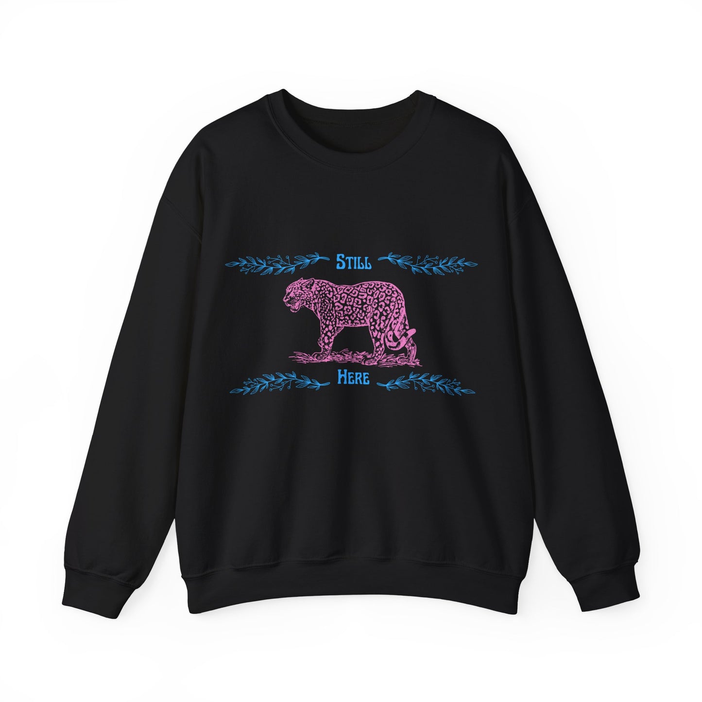 Still Here Jaguar | Cotton Sweatshirt | Trans