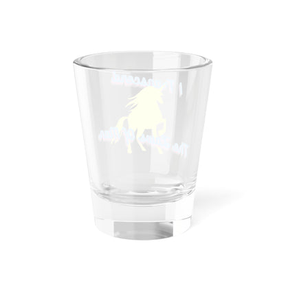 Transcendence Unicorn | 1.5 oz Shot Glass | Pan