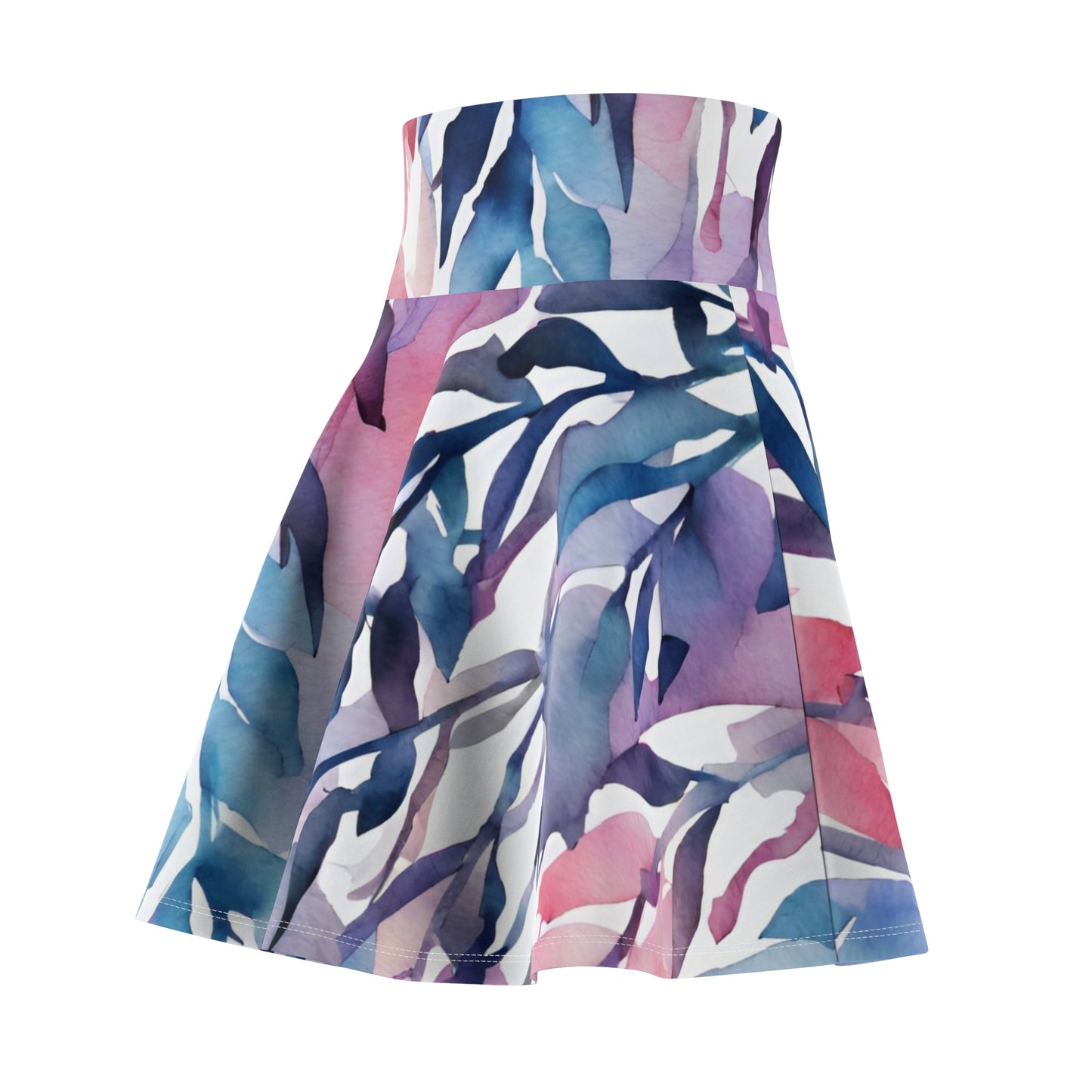 Watercolor Vines | Skater Skirt | Bi