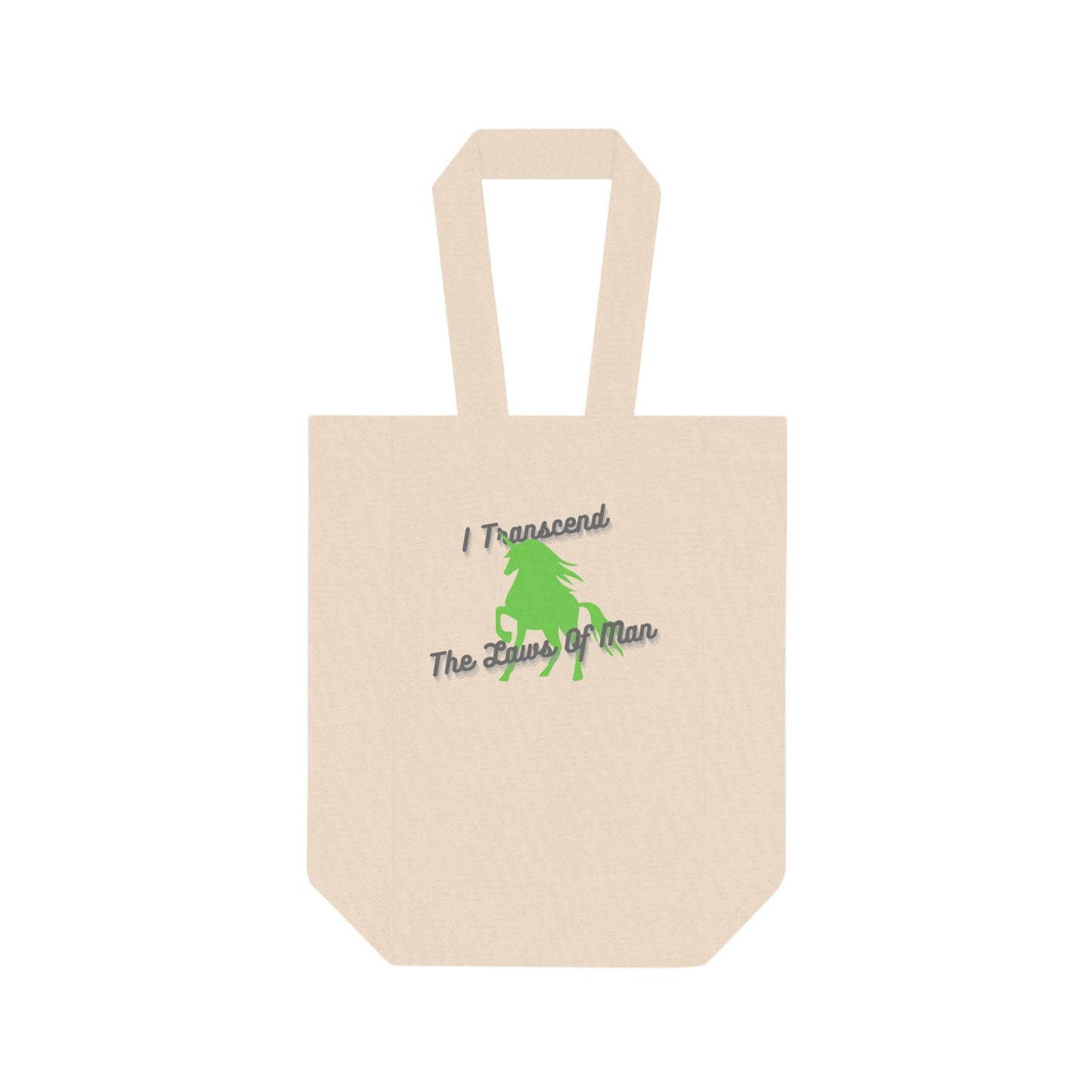 Transcendence Unicorn | Double Wine Tote | Aro