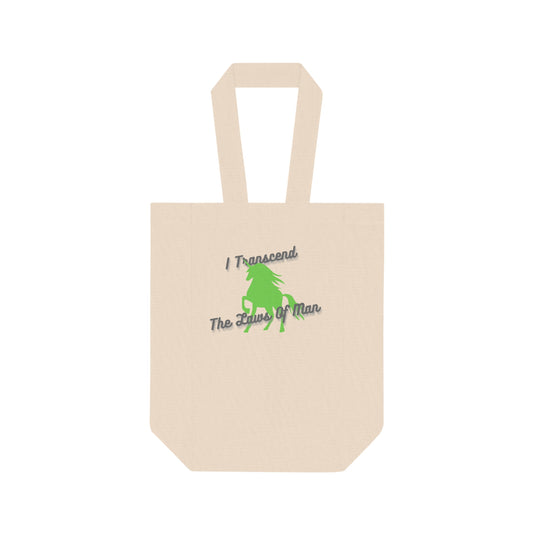 Transcendence Unicorn | Double Wine Tote | Aro