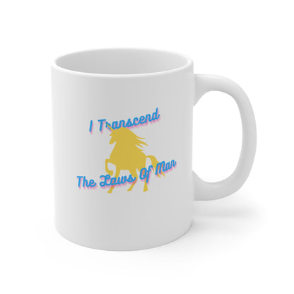 Transcendence Unicorn | Latte Mug | Pan