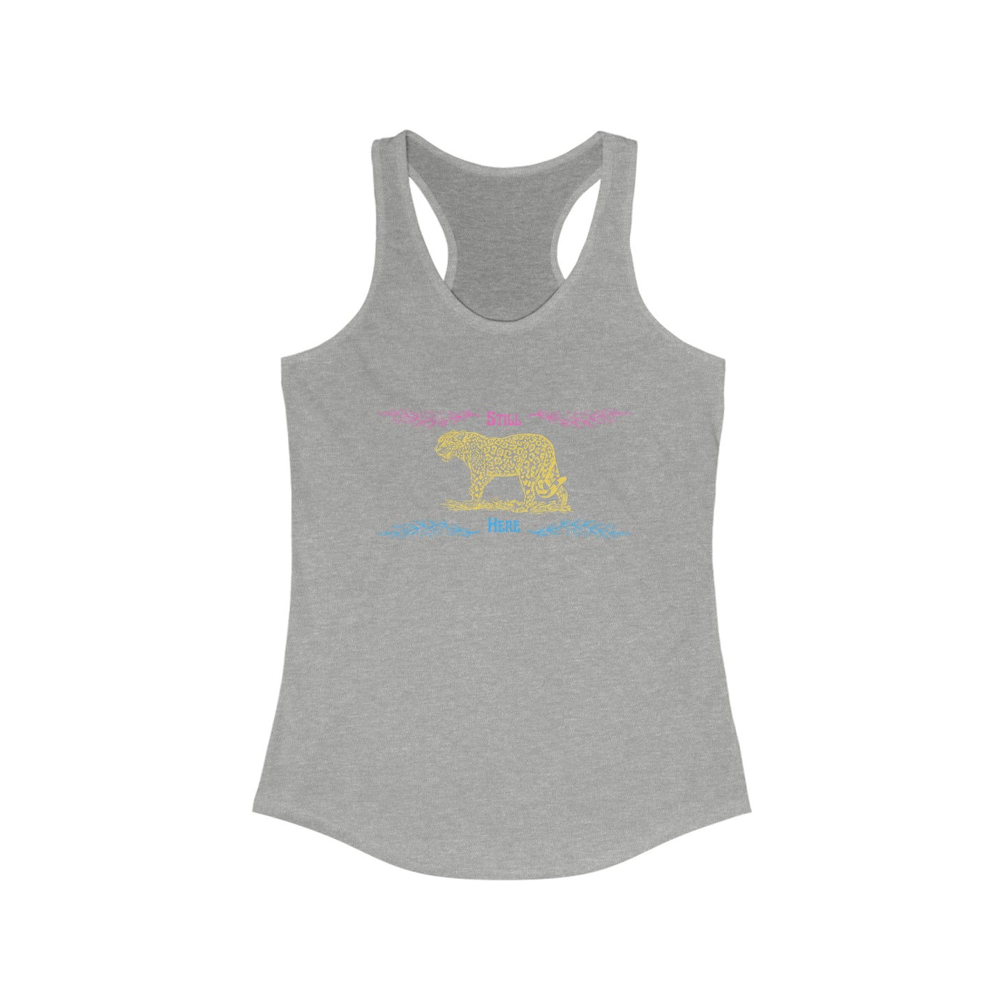 Still Here Jaguar | Racerback Tank | Pan