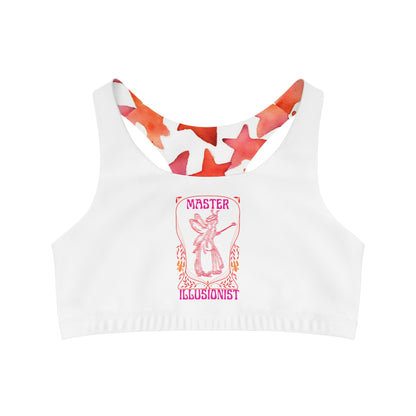 Master Illusionist Faerie | Reversible Sport Bra | Lesbian