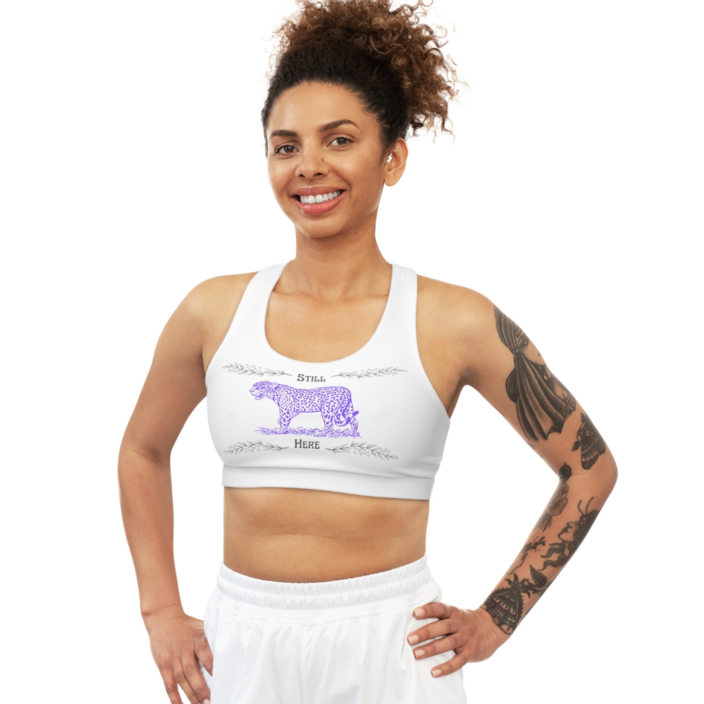 Still Here Jaguar | Reversible Sport Bra | Ace