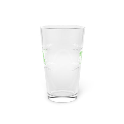 Still Here Jaguar | 16 oz. Pint Glass | Aro