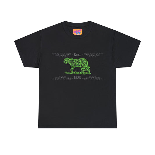 Still Here Jaguar | Heavy Cotton Tee | Aro