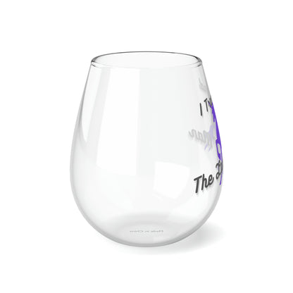 Transcendence Unicorn | 11.75 oz Stemless Wine Glass | Ace