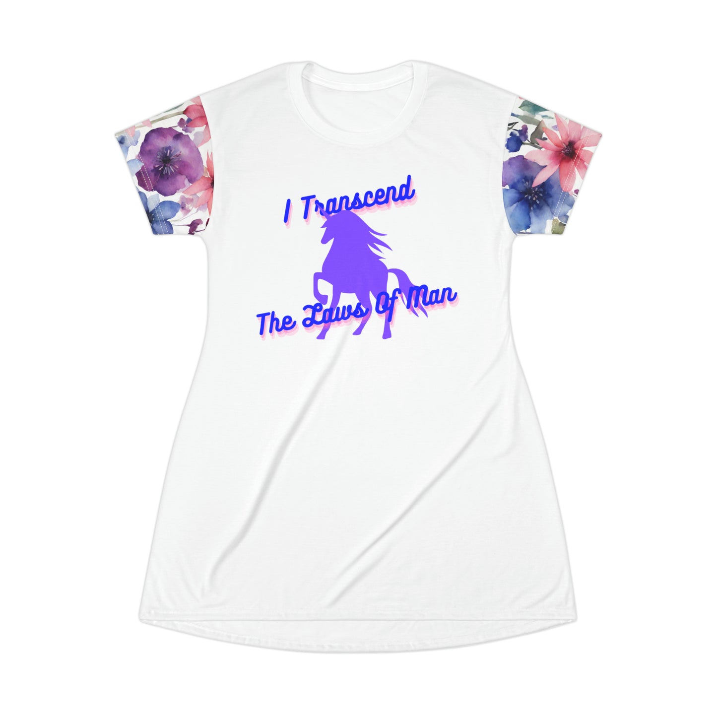 Transcendence Unicorn | T-Shirt Dress | Bi