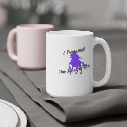 Transcendence Unicorn | Latte Mug | Ace