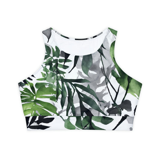 Watercolor Vines | Sport Bra | Aro