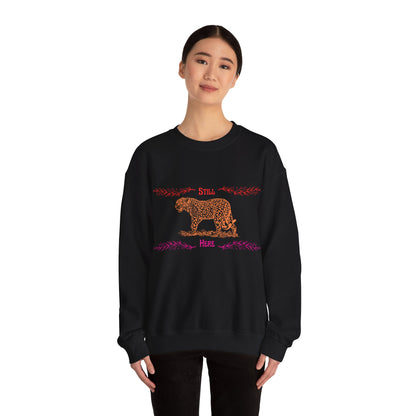 Still Here Jaguar | Cotton Sweatshirt | Lesbian