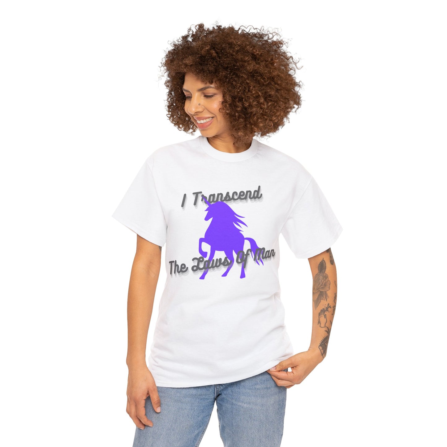 Transcendence Unicorn | Heavy Cotton Tee | Ace