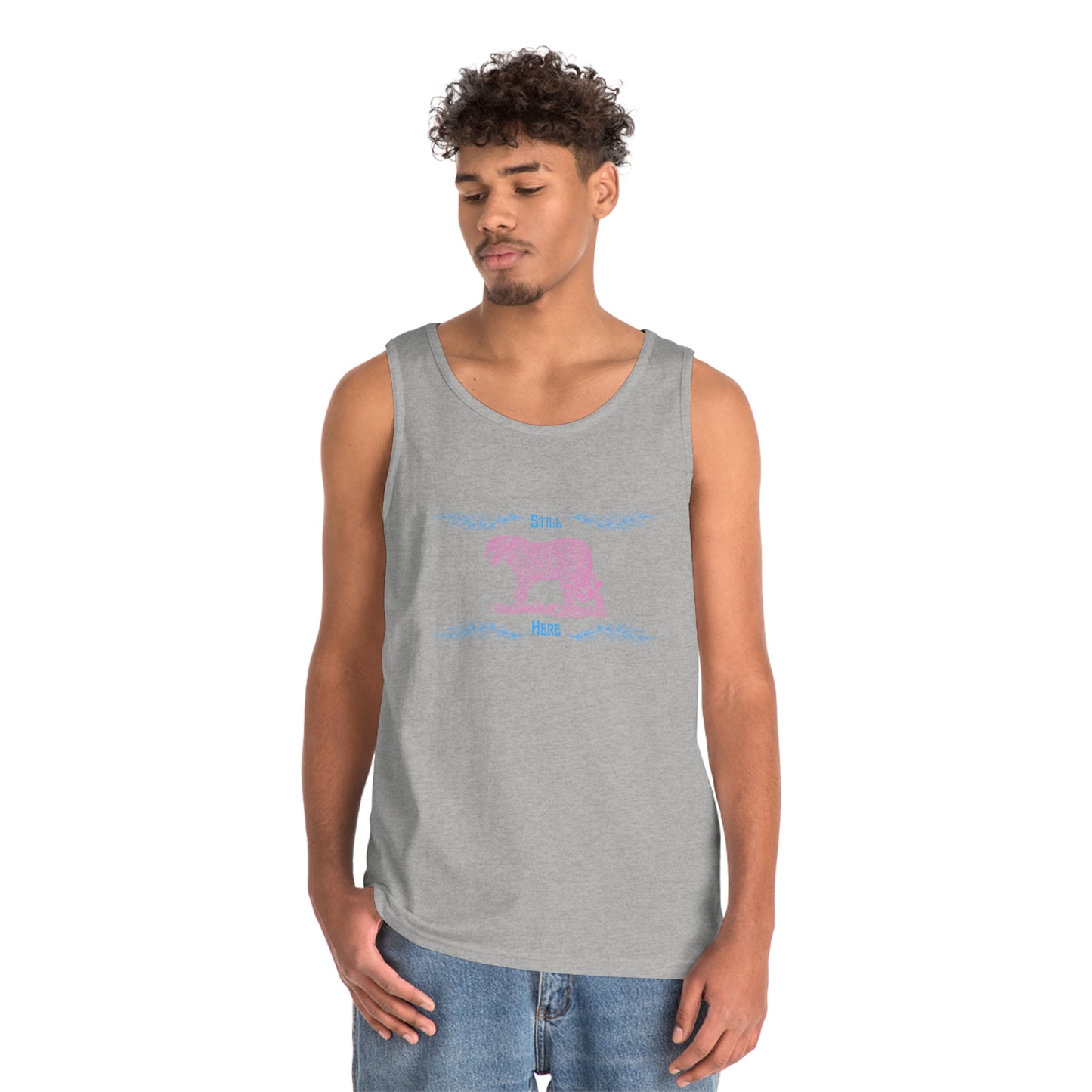 Still Here Jaguar | Cotton Tank | Trans