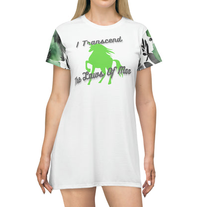 Transcendence Unicorn | T-Shirt Dress | Aro