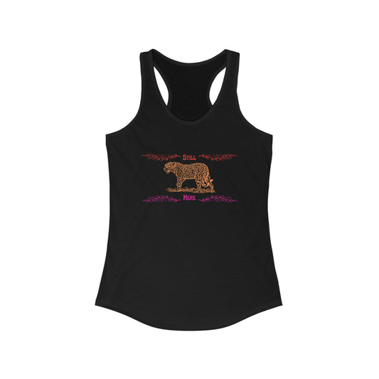 Still Here Jaguar | Racerback Tank | Lesbian