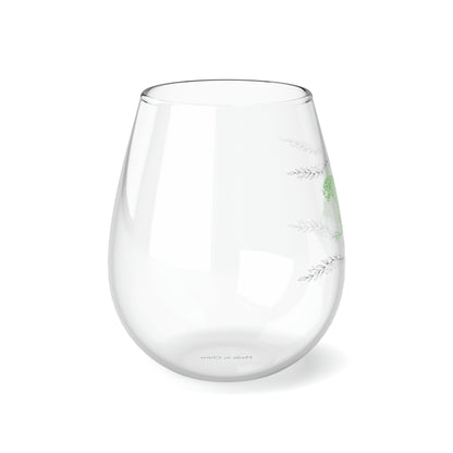 Still Here Jaguar | 11.75 oz Stemless Wine Glass | Aro