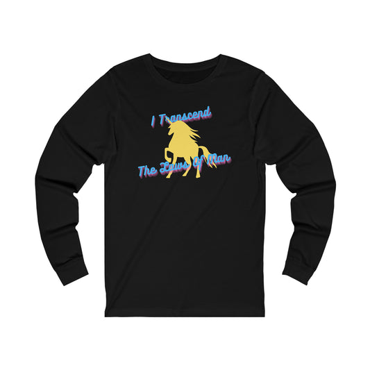 Transcendence Unicorn | Jersey Long-Sleeve Tee | Pan