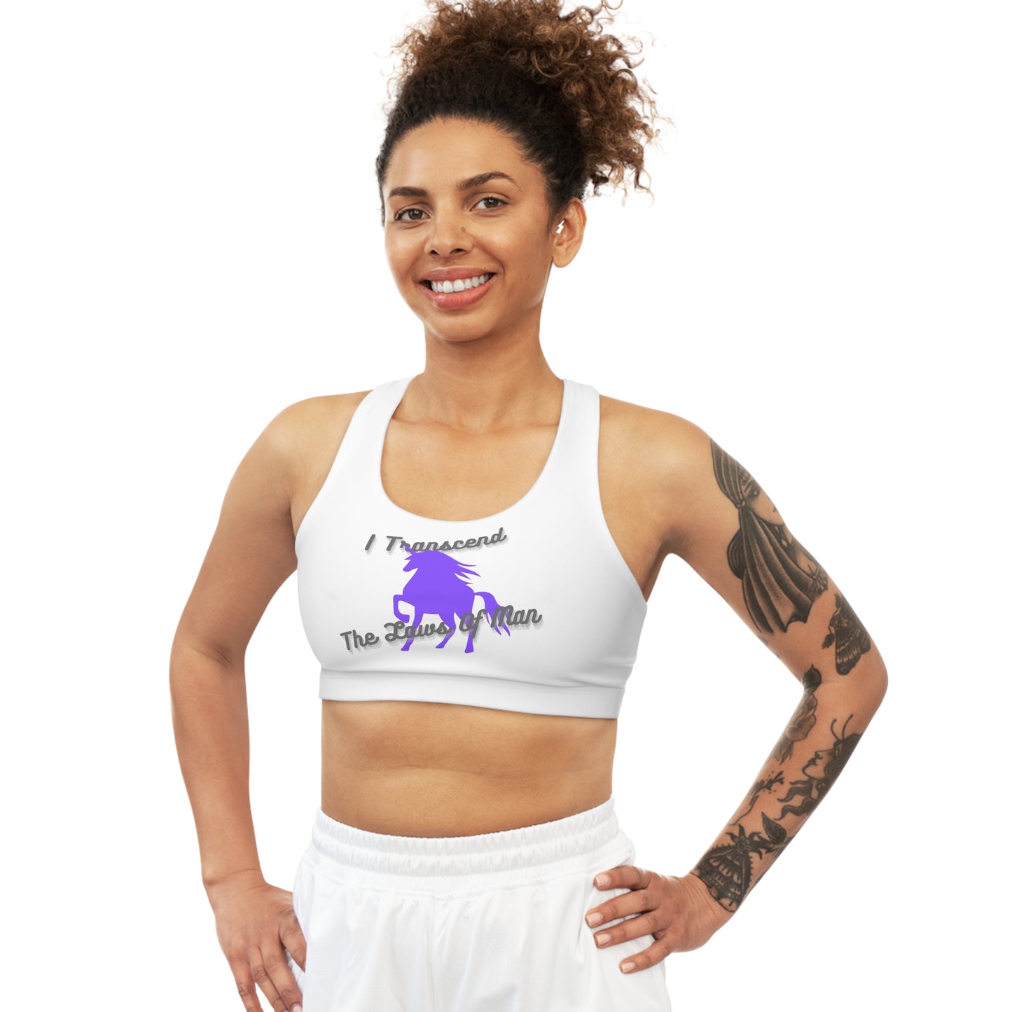 Transcendence Unicorn | Reversible Sport Bra | Ace