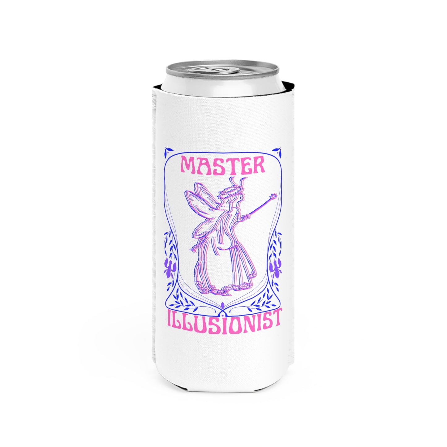 Master Illusionist Faerie | Slim Can Coozie | Bi