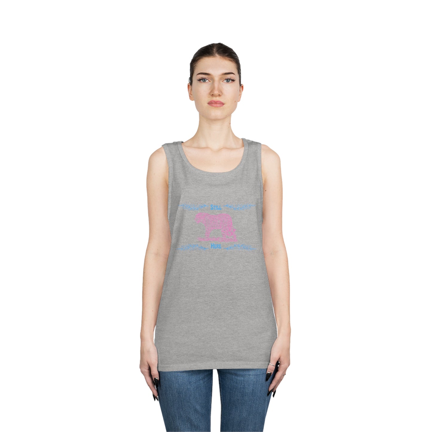 Still Here Jaguar | Cotton Tank | Trans