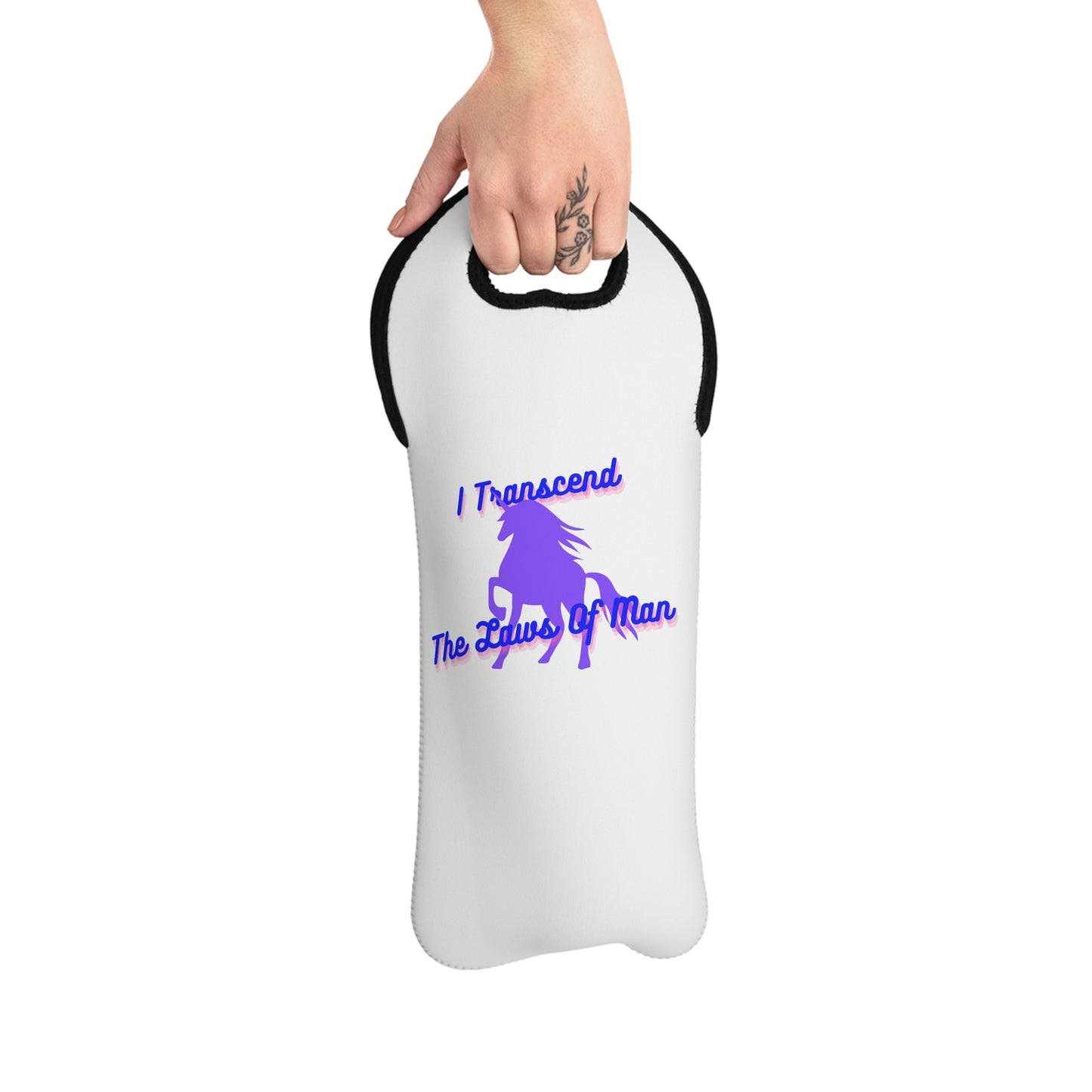 Transcendence Unicorn | Wine Tote | Bi