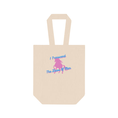 Transcendence Unicorn | Double Wine Tote | Trans