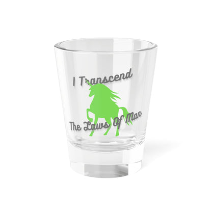 Transcendence Unicorn | 1.5 oz Shot Glass | Aro