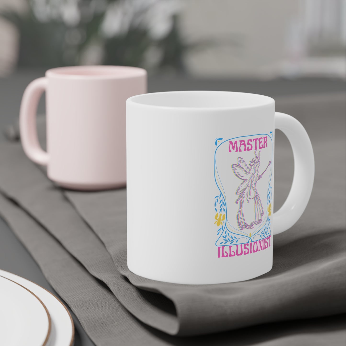 Master Illusionist Faerie | Latte Mug | Pan