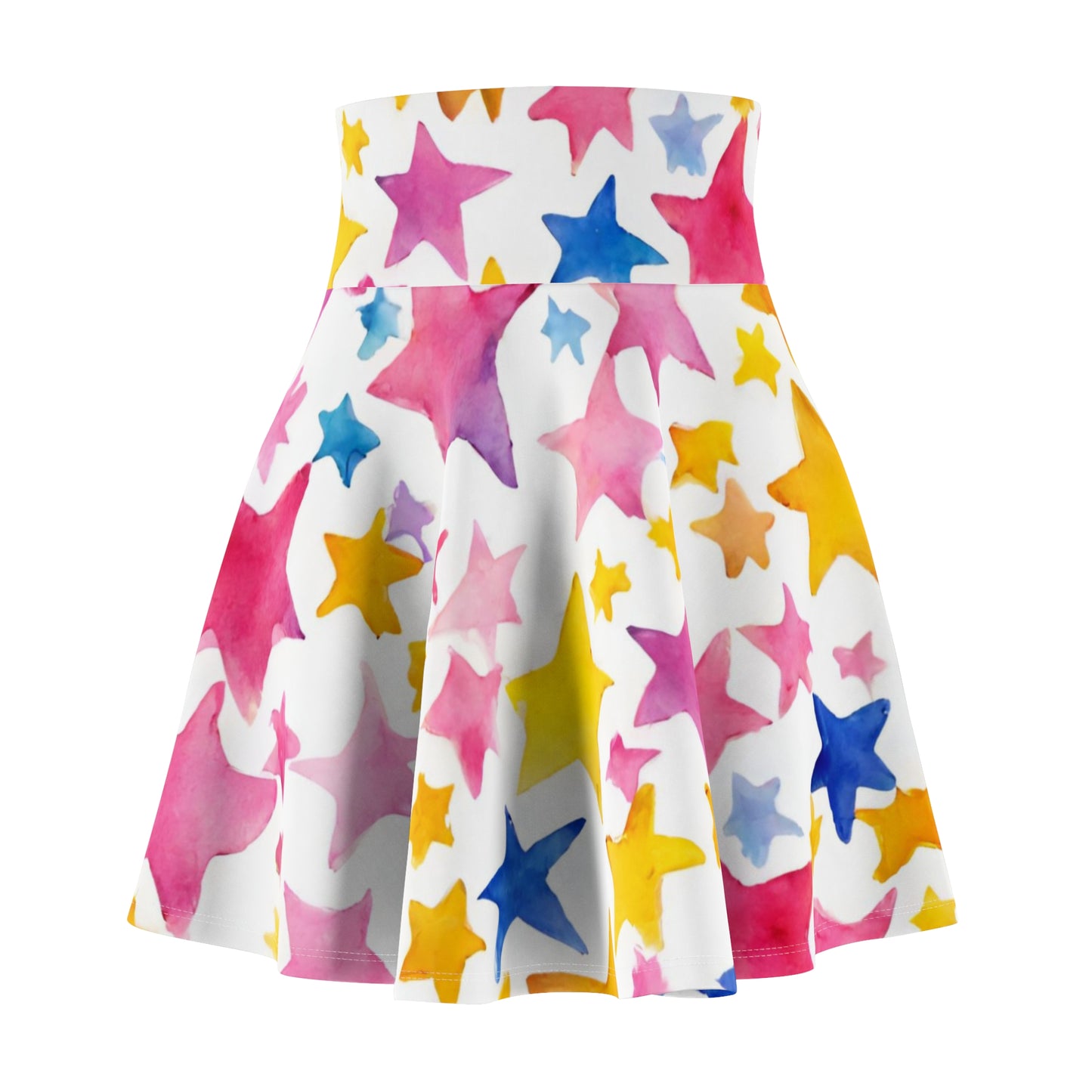 Watercolor Stars | Skater Skirt | Pan