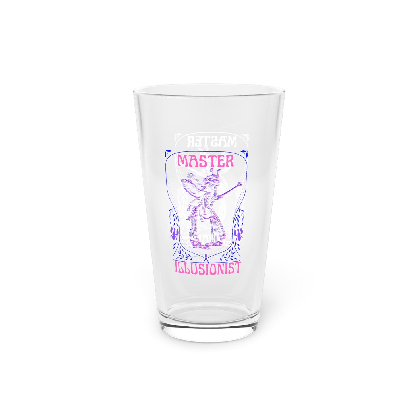 Master Illusionist Faerie | 16 oz Pint Glass | Bi