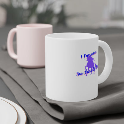 Transcendence Unicorn | Latte Mug | Bi